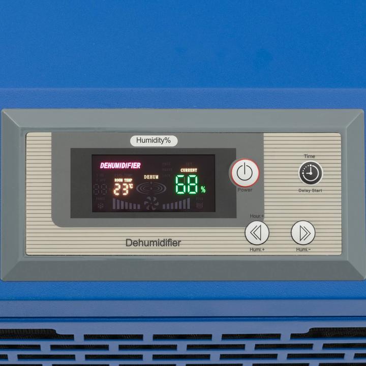 Actual product image MSW Dehumidifier - 60 l/day - 50 - 90 m² - 480 m³/h - 7.5 L - with handle (90 m²)