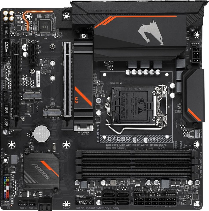 Produktbild Gigabyte B460M Aorus Pro, Intel B460-Mainboard - Sockel 1200 (LGA 1200, Intel B460, mATX)