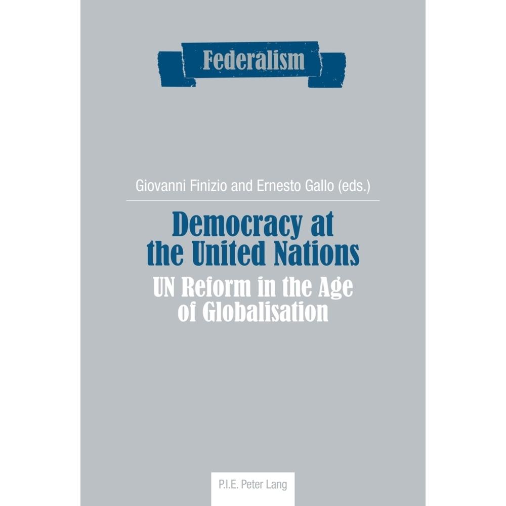 Democracy at the United Nations, Fachbücher von Giovanni Finizio, Ernesto Gallo