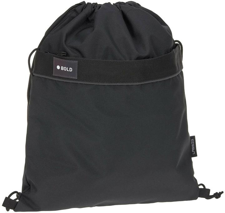 Lässig Turnsack Bold Black (12 l)