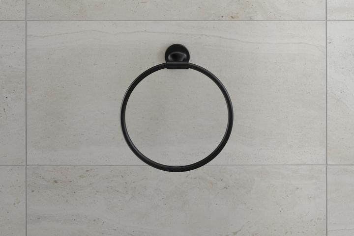 Image du produit Duravit Anneau porte-serviettes Starck T noir mat