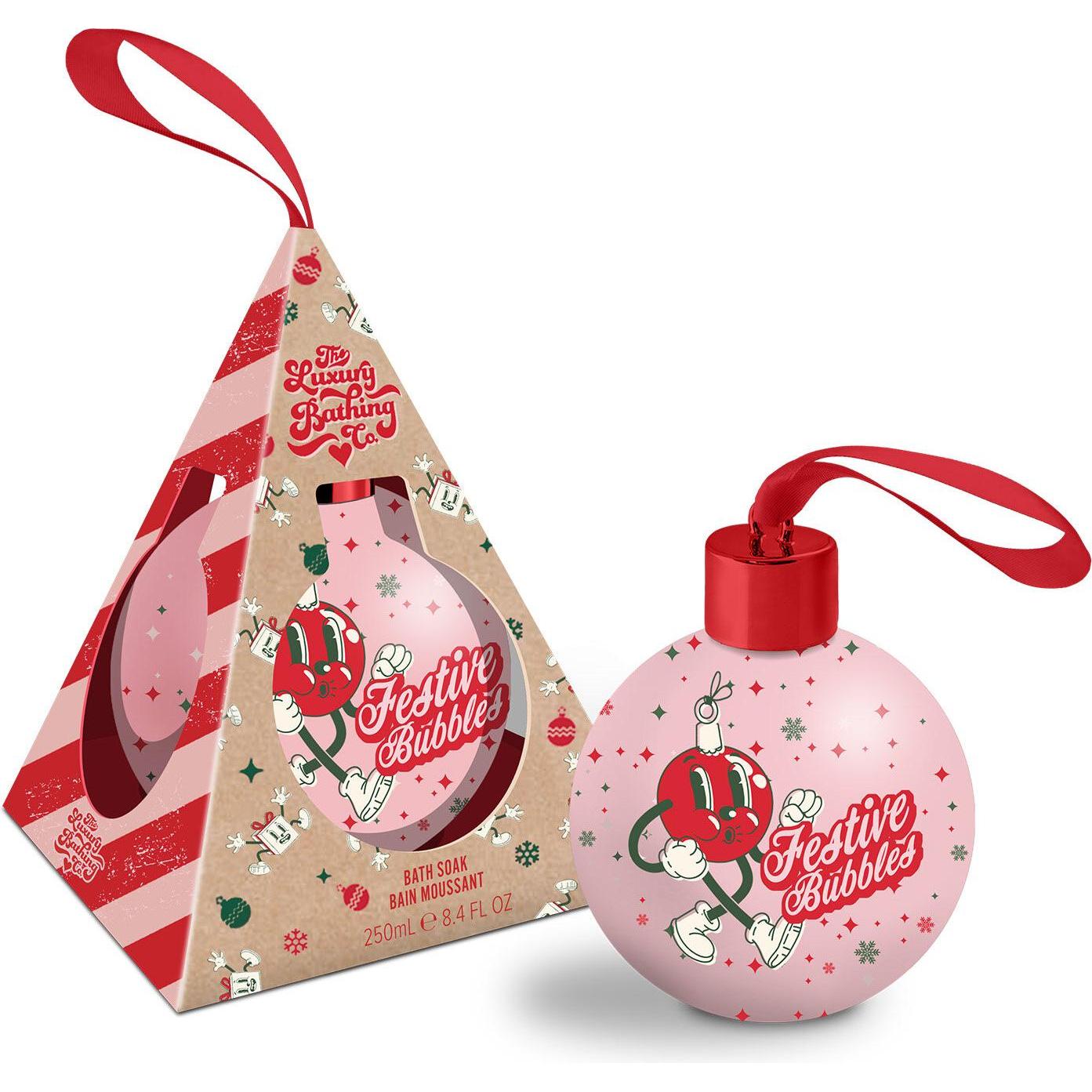 Grace Cole, Sali + Bolle da bagno, Badeschaum Christmas Candy, Cocoa & Vanilla (Bath Soak) 250 ml (250 ml, Bagnoschiuma)