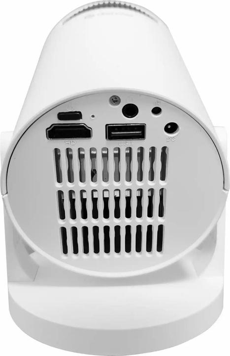 Produktbild Denver Heimkino Beamer inkl. Fernbedienung, 120 Zoll HD, Bluetooth, HDMI, AUX & USB, weiss (HD, 120 lm)