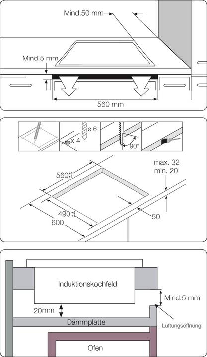 Actual product image Samsung NZ64M3NM1BB Integrated zone induction hob 4 zone(s)