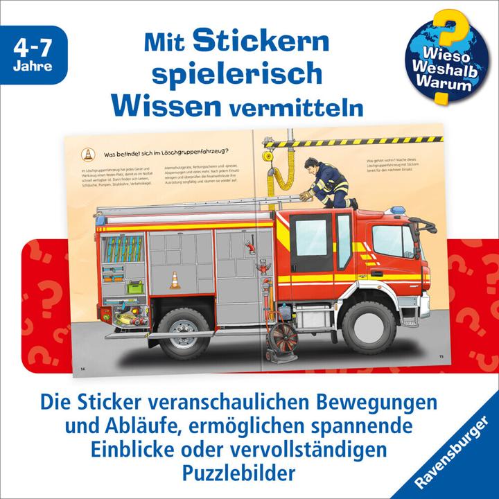 Immagine prodotto Ravensburger Feuerwehr (Tedesco, Niklas Böwer, 2017)