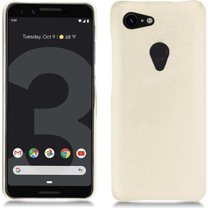 Noreve Lederschutzhülle (Google Pixel 3 XL), Smartphone Hülle, Weiss
