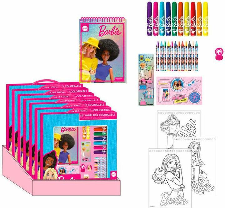 Produktbild Barbie Malset in Aufsteller, Rosa