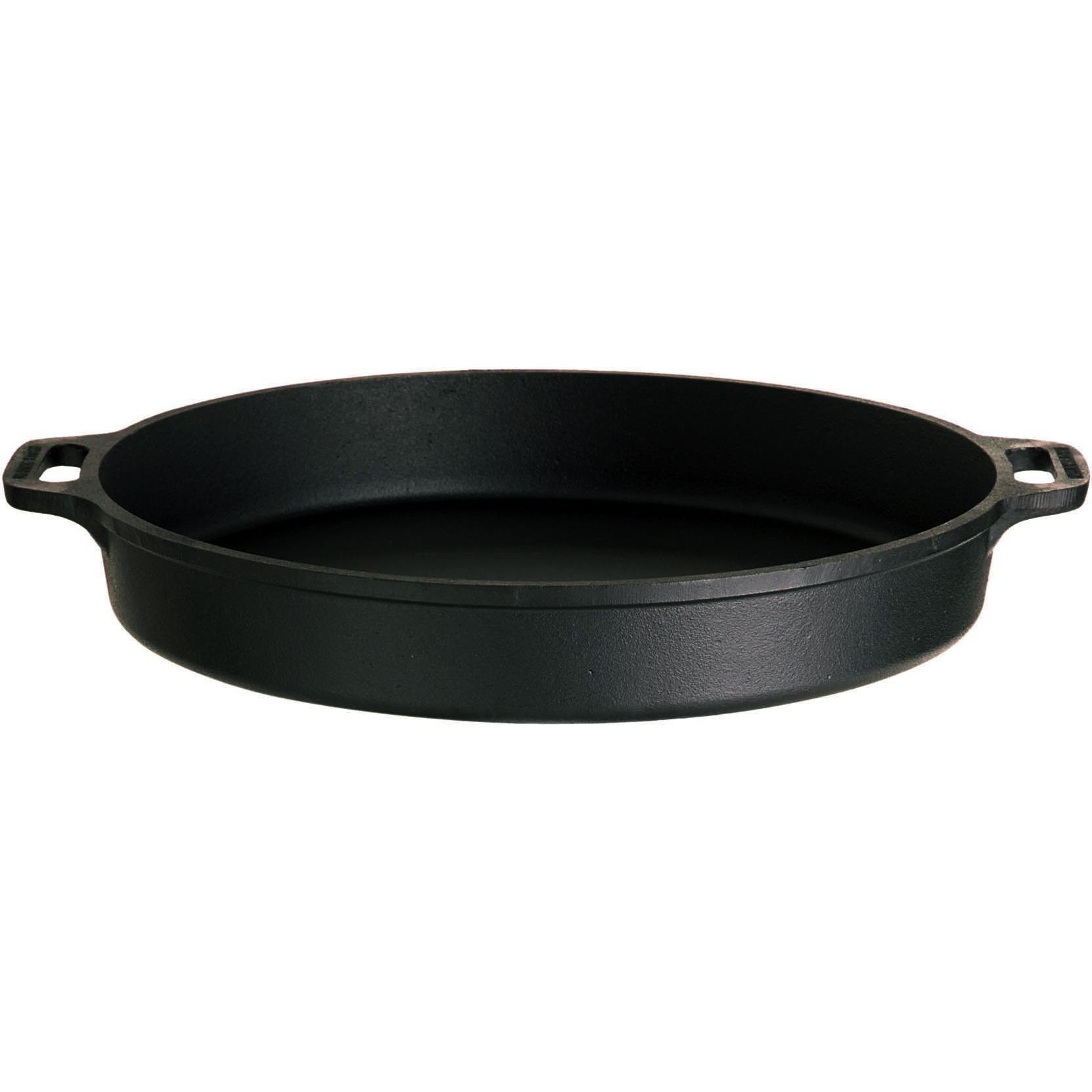 Paella World Hockerkocher-Set (klein) mit Gusseisenpfanne Ø 40 cm - ohne Zündsicherung, Pfanne + Kochtopf