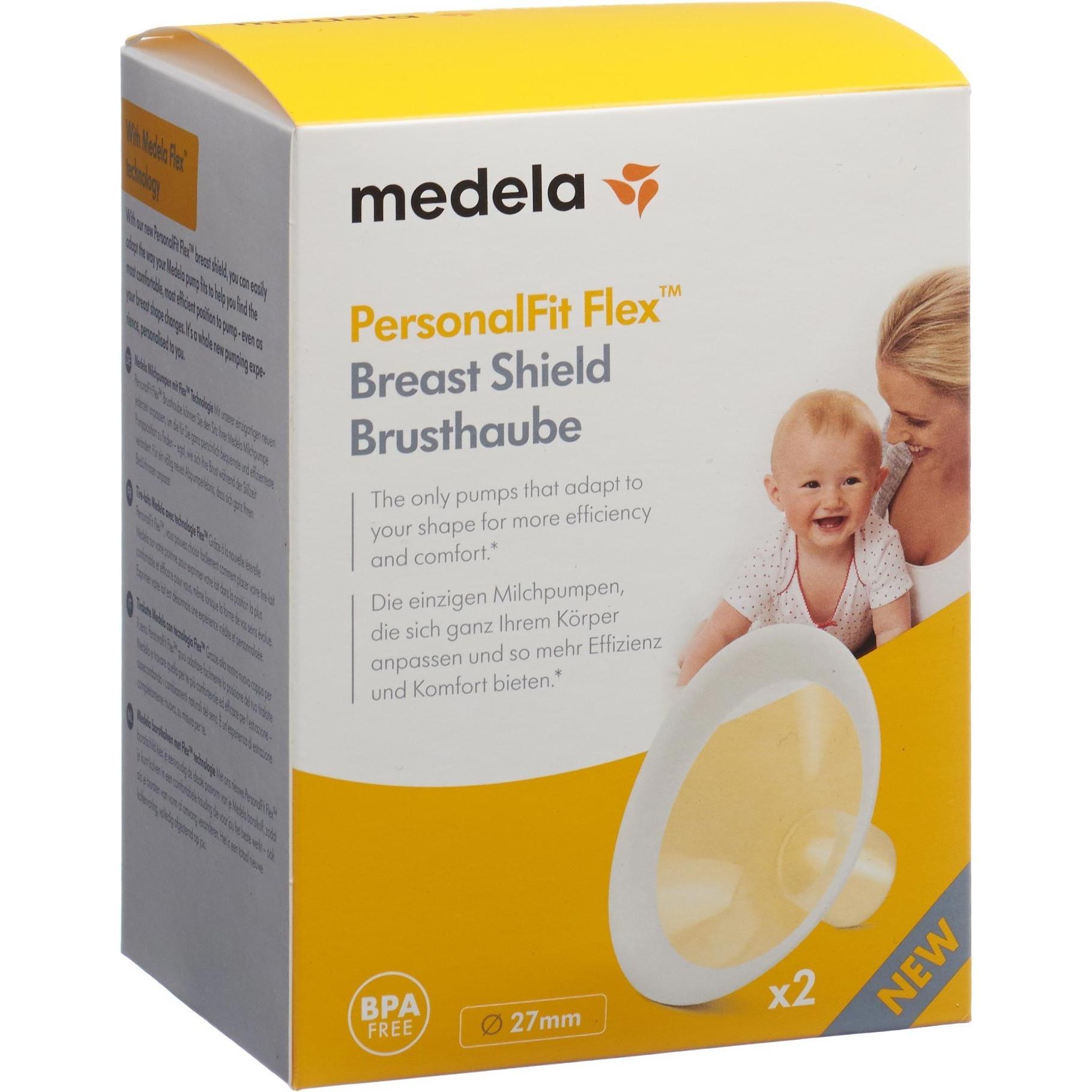 Medela, Milchpumpe Zubehör, PersonalFit Flex, 2 Brusthauben Grösse L (27mm)