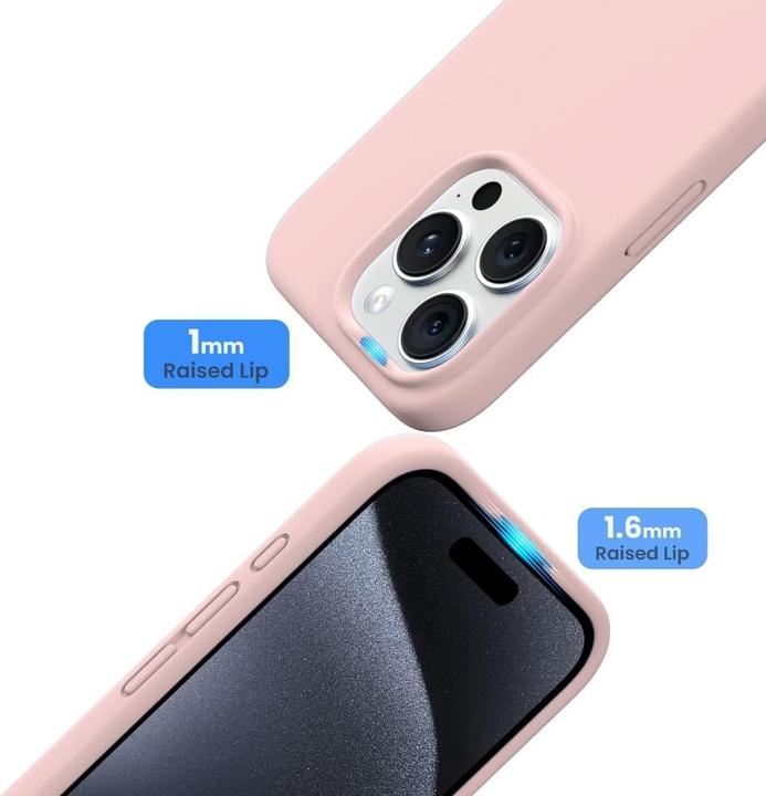 Produktbild Screenguard Apple iPhone 15 Pro Liquid Silicone Case Hülle (Apple iPhone 15 Pro)