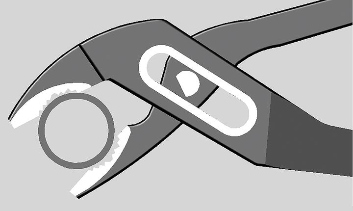 Immagine prodotto RS PRO Water Pump Pliers PVC Sleeves- 250 mm (250 mm)