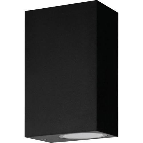 EGLO, Gartenbeleuchtung, Scogliera-E ude vaeg 4-KANT L70 H140 2XGU10, Sort