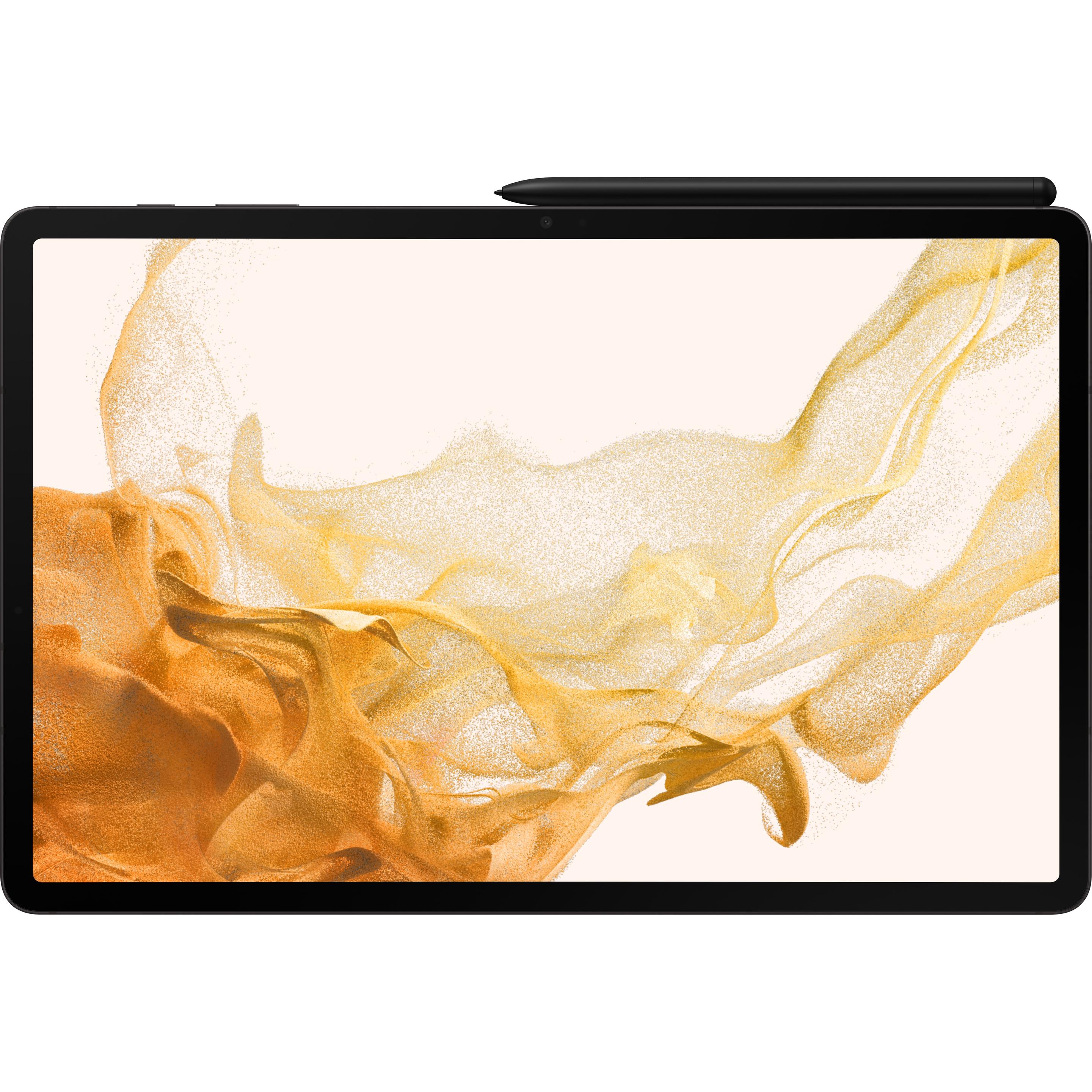 Samsung Galaxy Tab S8+ (5G, 12.40", 256 GB, Graphite), Tablet, Grau