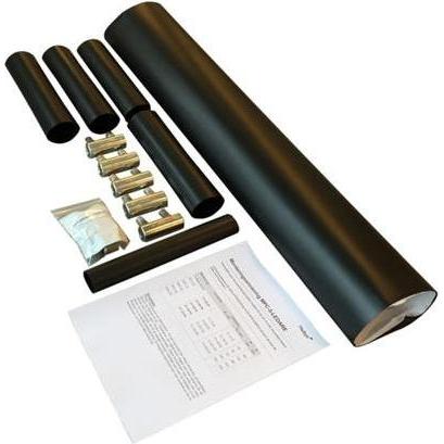 Melbye, Schrumpfschlauch, Schrumpfmuffenset mit Schraubmuffe 1 kV 6-50 mm² für 4-Leiter AL/CU, für (Klasse 5, 50 mm²)