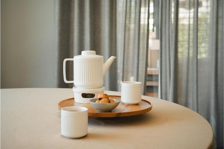 Image du produit Bredemeijer 1x2 Teebecher Skagen 300ml weiss Steingut 147053 (300 ml, 2 x)