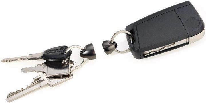 Produktbild Troika Schlüsselanhänger Plus&Minus gun Schwarz, Silber