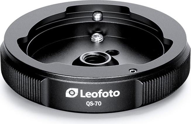 Immagine prodotto Leofoto Set di collegamenti rapidi QS-70 (Piastra a sgancio rapido per treppiede)