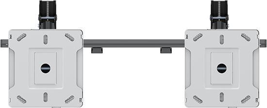 Actual product image Multibrackets Ceiling bracket, 40" - 100", white, max 120 kg