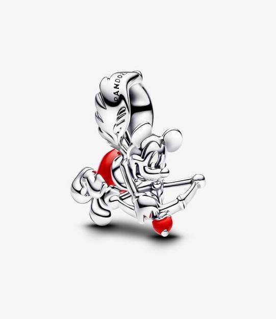 Immagine prodotto Pandora Disney Mickey Mouse Cupid Charm (Argento 925, Smalto)