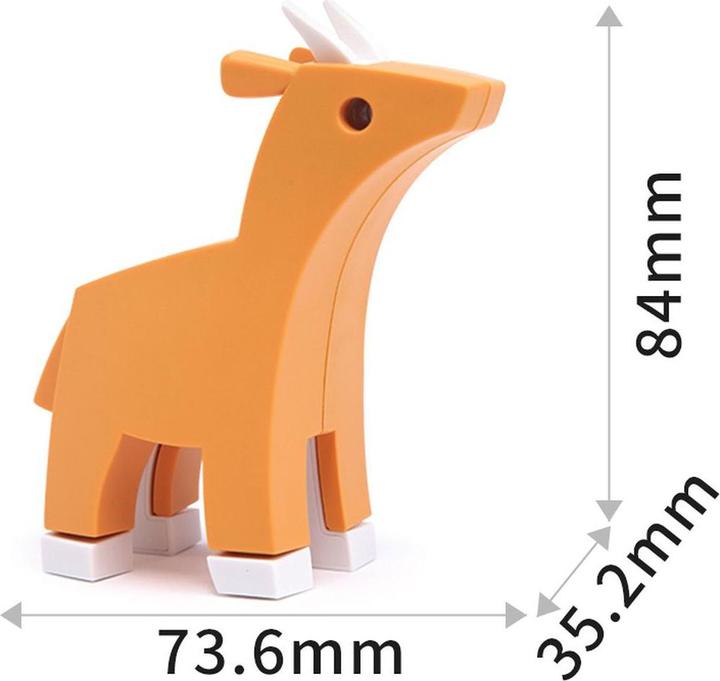 Actual product image Halftoys Animal World - Impala version
