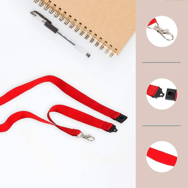 Produktbild Europel Textilband mit Karabiner, rot