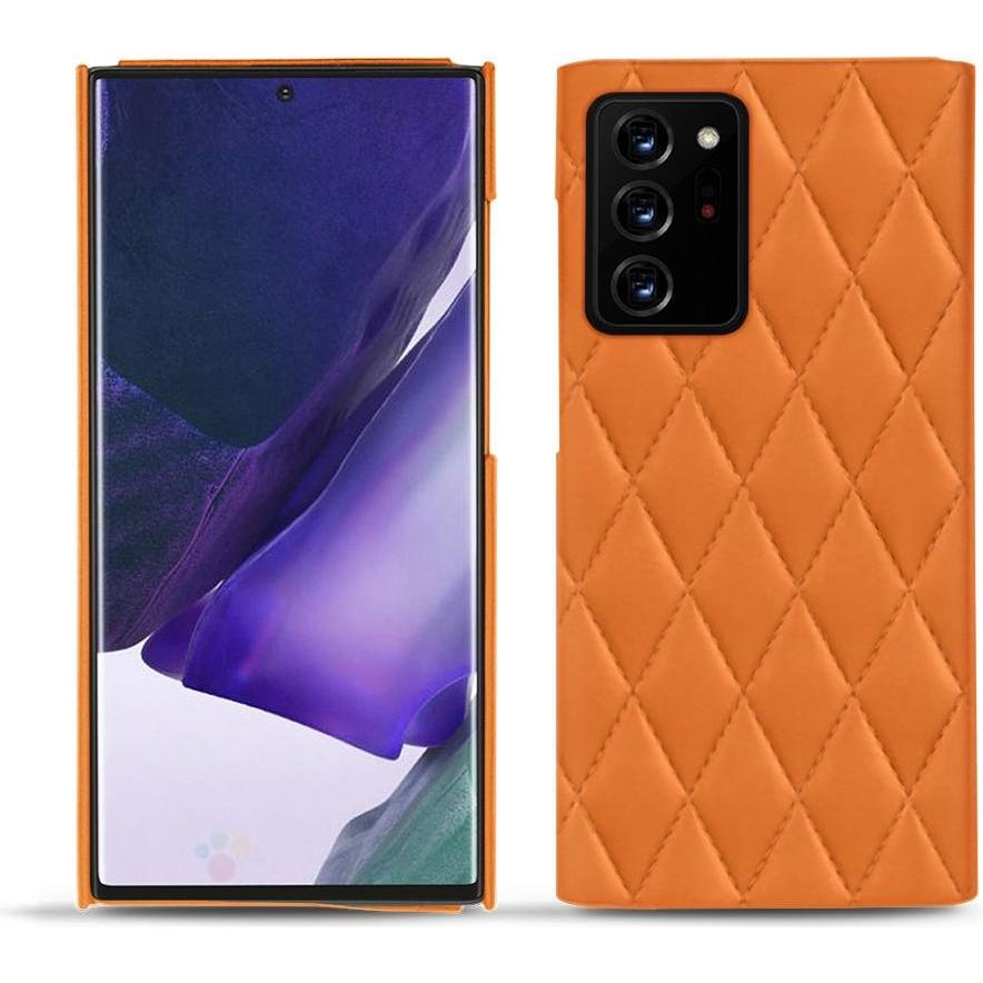 Noreve Lederschutzhülle (Samsung Galaxy Note 20 Ultra), Smartphone Hülle, Orange