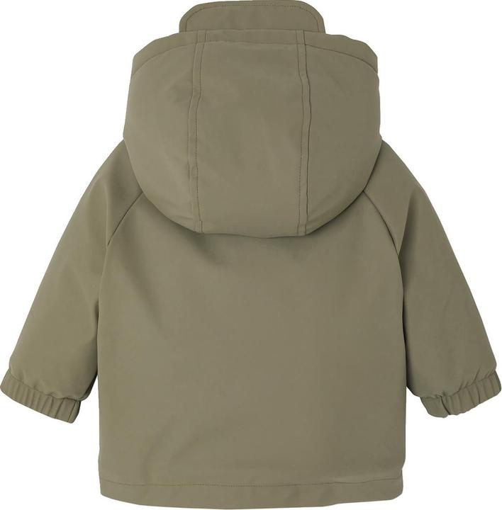 Actual product image Vertbaudet Baby rain jacket with hood and teddy fleece lining (80)