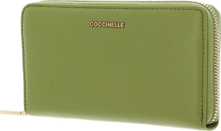 Actual product image Coccinelle Metallic Soft Wallet Grained Leather
