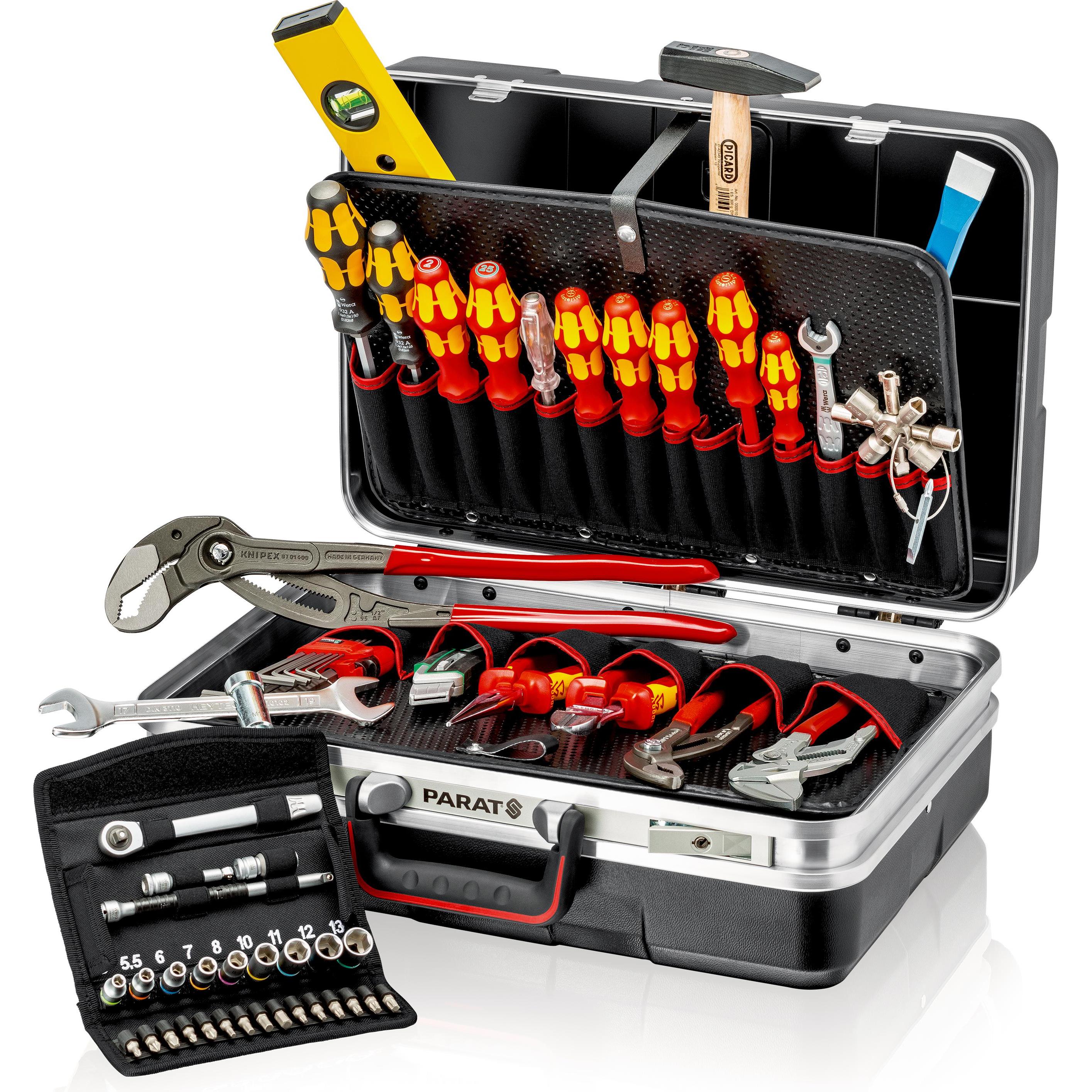 Knipex, Cassetta degli attrezzi, Valigia portautensili Vision27 Sanitari (52 pezzi)