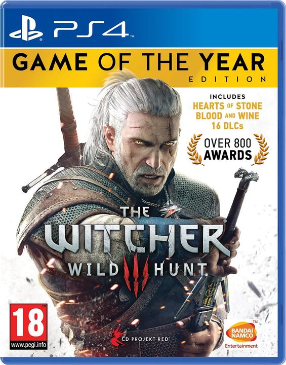 Produktbild Bandai Namco The Witcher 3: Wild Hunt - Game of the Year Edition (PS4, EN)