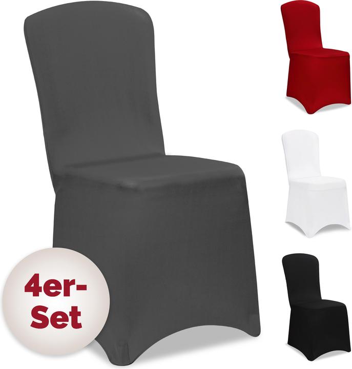 Produktbild Detex Stuhlhussen 4er Set (55 x 55 x 110 cm)