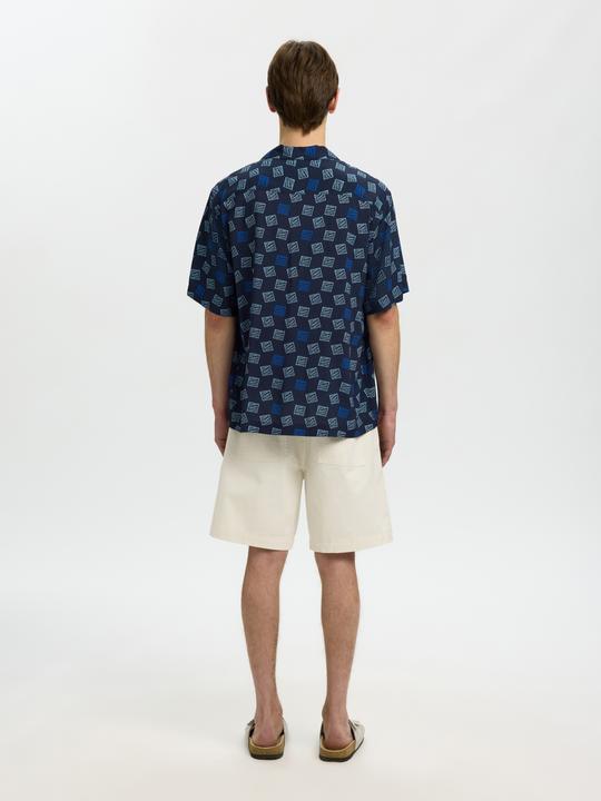 Actual product image Selected Relaxed Fit Kurzarmhemd (S)
