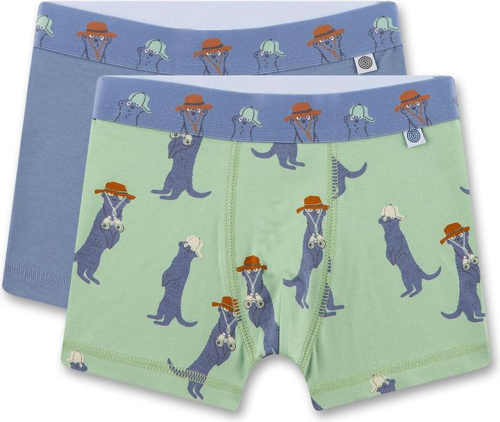 Produktbild Sanetta -Shorts (Doppelpack) Erdmännchen (104, 2er Pack)