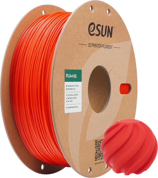 Produktbild eSUN Filament PLA+ HS RGB Rot 1.75 mm 1 (PLA+, 1.75 mm, 1000 g)