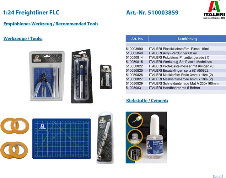 Image du produit Italeri Freightliner Flc