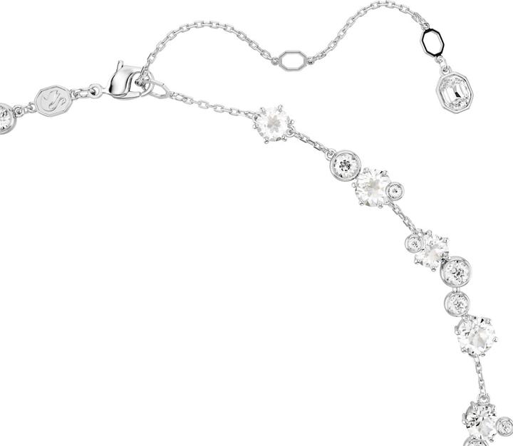 Immagine prodotto Swarovski Constella Halskette Rundschliff Weiss Rhodiniert (Metallo Swarovski, 38 cm)