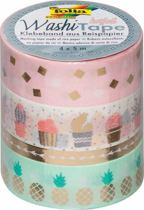 Actual product image Folia Washi Tape Hotfoil