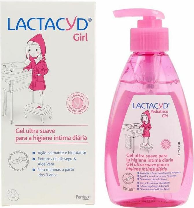 Actual product image Lactacyd Pediatrico Gel Intimo Ultra Suave 200ml (Intimate gel, 200 ml)