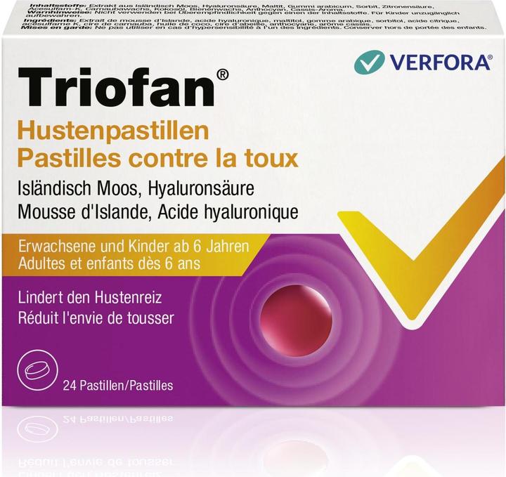 Triofan Cough lozenges (24 Piece)