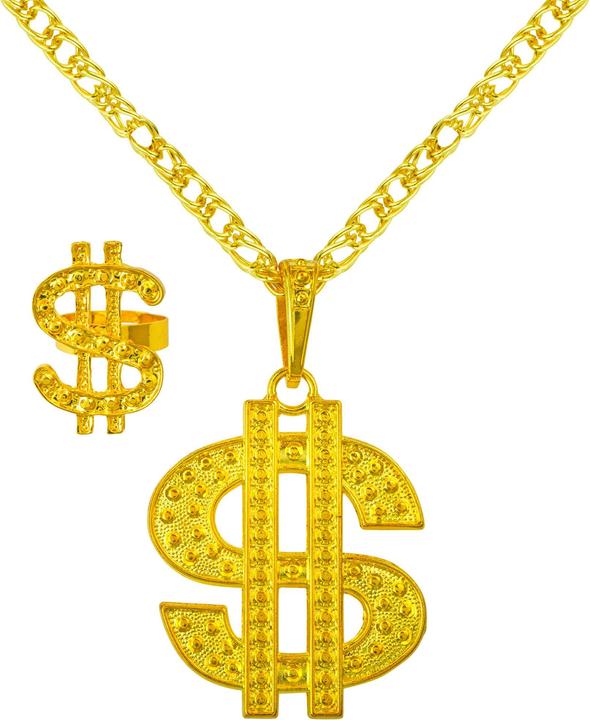 Produktbild Widmann DOLLAR SET (Kette & Ring)