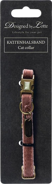 Actual product image Designed by Lotte Cat collar Velura (30, Cat, Walks)