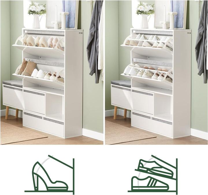 Actual product image SoBuy Shoe tipper (124 x 24 x 115 cm)