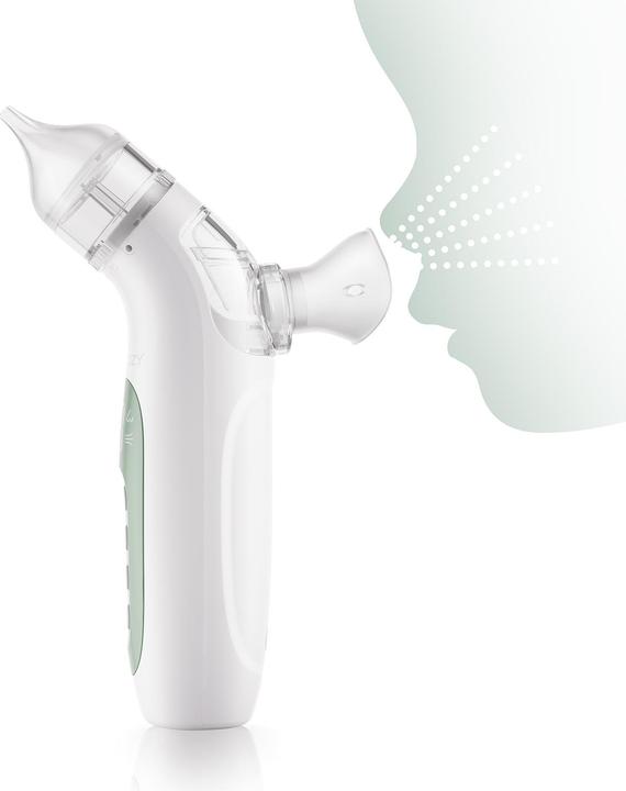 Actual product image Momcozy Nasal Aspirator Breezyclear 2-In-1 Spray And Suction Electric Nasal