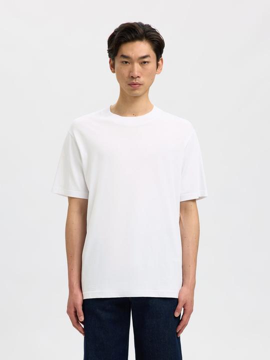 Immagine prodotto Selected Homme T-shirt in cotone biologico con collo alto (M)