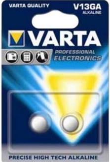 Actual product image Varta Electronics V13GA (2 pcs., LR44, 155 mAh)