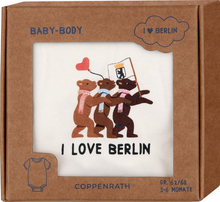 Image du produit Body pour bébé : I love Berlin (68)