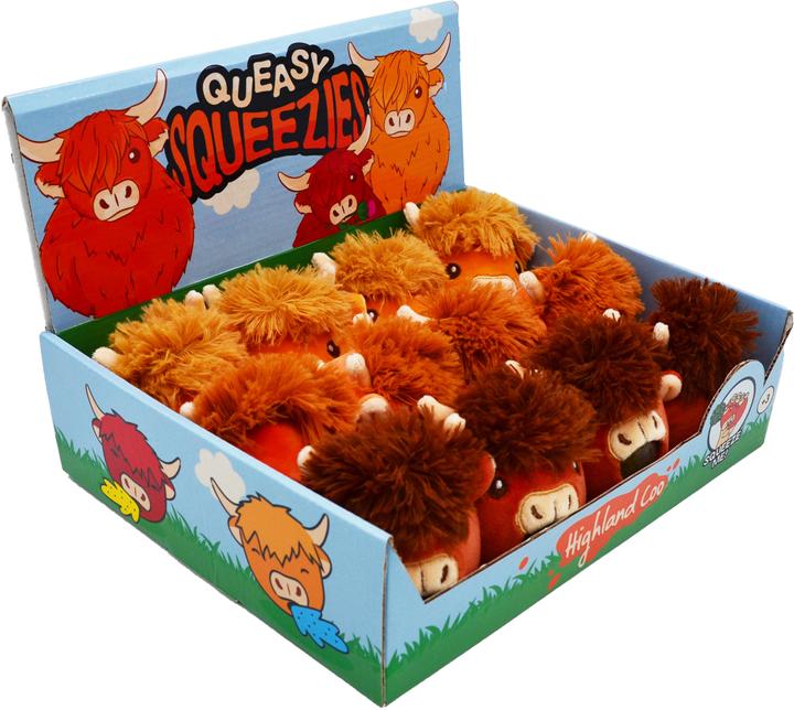 Produktbild Roost Quetschtier Plüsch Kuh
