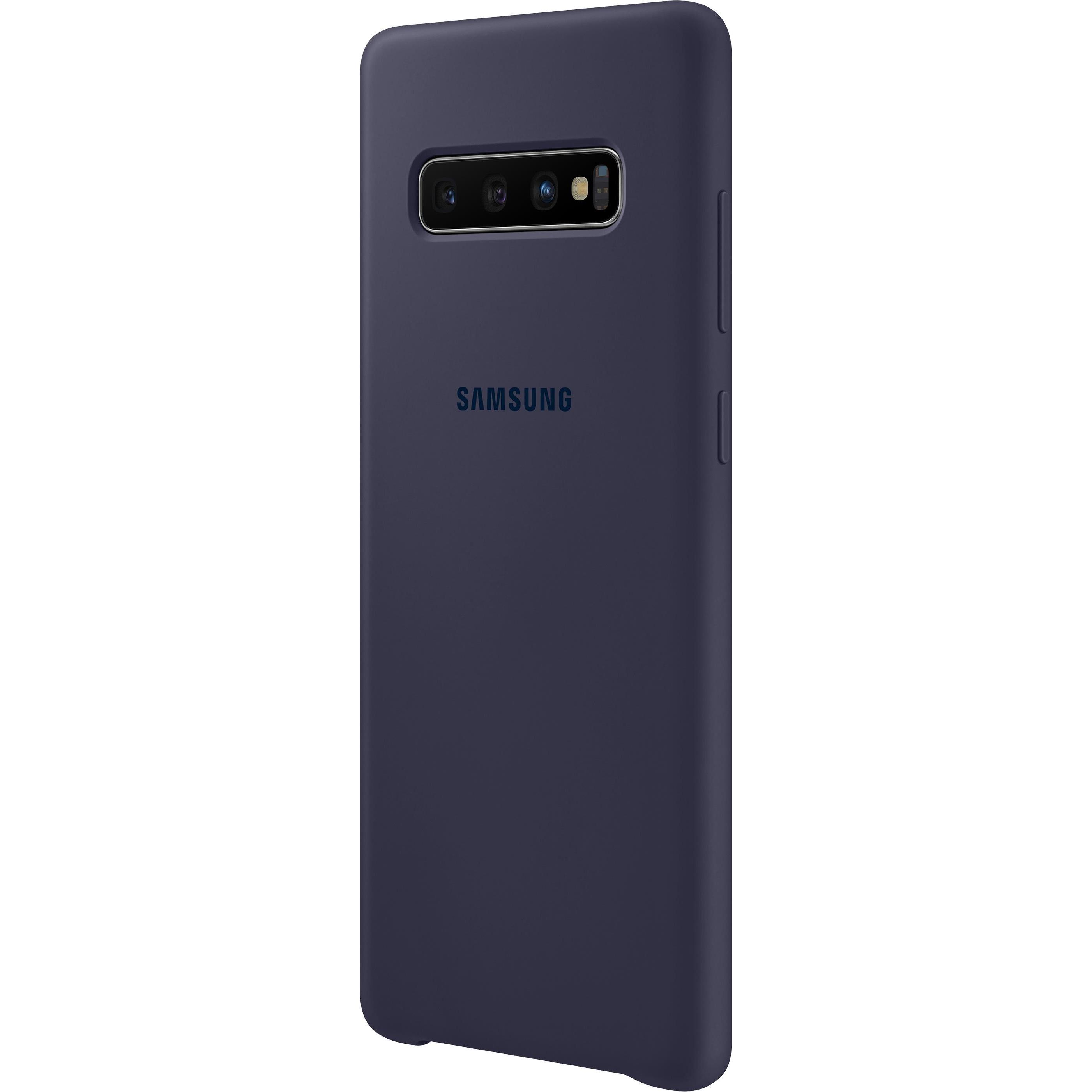 Thumbnail - Samsung Silicone Cover (Samsung Galaxy S10+), Smartphone Hülle, Blau