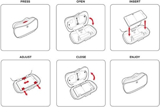 Actual product image Mattel View-Master VR Starter Pack (German)