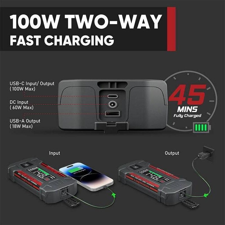 Image du produit Lokithor J401 (2500 A, 22.80 mAh)